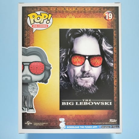 ファンコ ポップ VHSカバー 映画『ビッグ・リボウスキ』ザ・デュード　FUNKO POP! VHS Cover: The Big Lebowski