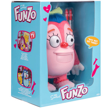 ザ・シンプソンズ　 トーキング "ファンゾー"ドール　The Simpsons Talking Funzo Doll