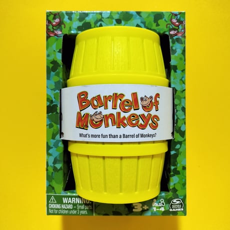 「トイストーリー」でお馴染み「つなぐでござる」 Hasbro " Barrel Of Monkeys"