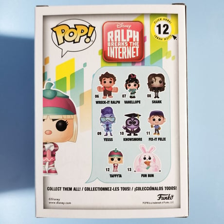 ファンコ ポップ 　ディズニー 『シュガーラッシュ:オンライン』  タフィタ・ムトンファッジ 　FUNKO POP! Ralph Breaks The Internet - TAFFYTA