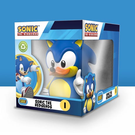 コスプレ・ダック　TUBBZ（箱パケ）『ソニック・ザ・ヘッジホッグ』ソニック　Sonic the Hedgehog　Sonic  TUBBZ (Boxed)