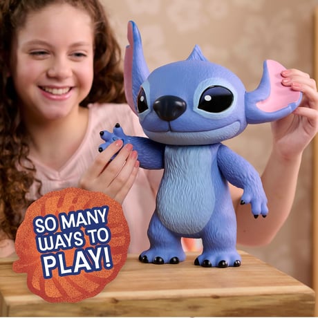 《他商品と同梱発送できません。》ディズニー実写映画 「リロ＆スティッチ」スティッチ 35cm ラージサイズ アクション・フィギュア