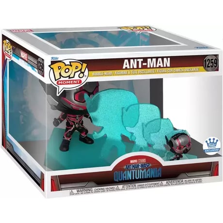 ファンコポップ  『アントマン&ワスプ:クアントマニア』アントマン（縮小）Funko Pop!  MARVEL Ant-Man: Quantumania Ant-Man  TRANSFORMATION