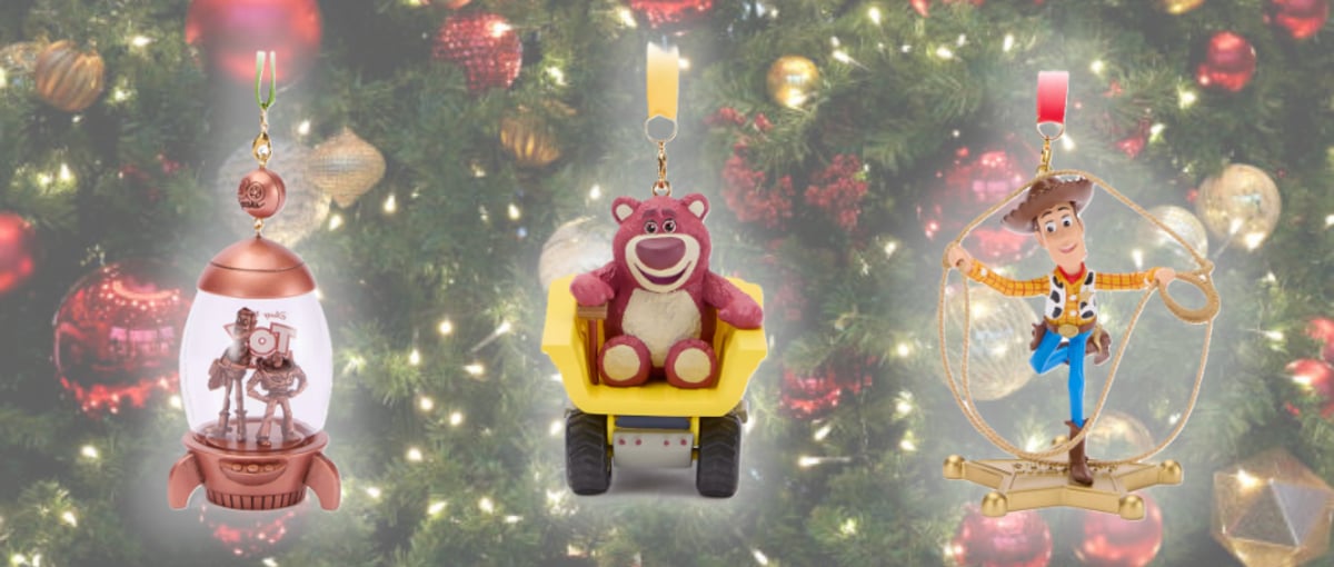 ストーリーブック　クリスマスオーナメント 買い逃した方に！2025年Disney Store トイストーリー スケッチブック