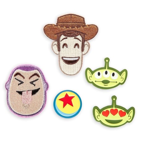 トイストーリー　EMOJI パッチ・ステッカー　５枚セット