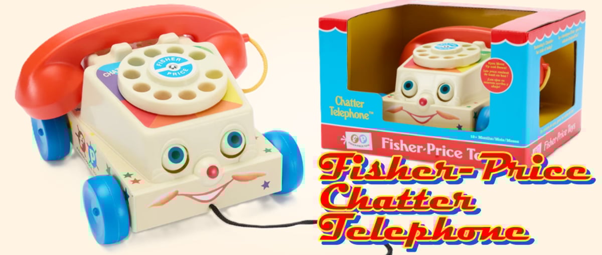 トイストーリー3でお馴染み 「チャッターホン」 復刻版が約3年ぶりに再