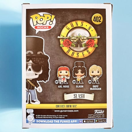 ファンコ ポップ  『ガンズ・アンド・ローゼズ』スケルトン 3体セット  Funko Pop! Rocks: Guns N' Roses　Skelton　set of 3