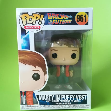 ファンコ ポップ 「バック・トゥ・ザ・フューチャー」マーティ in ダウンベスト FUNKO POP BTTF 　- Marty in Puffy Vest
