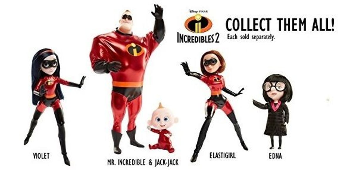 Jakks Pacific社製の 『インクレディブル・ファミリー』の12インチ