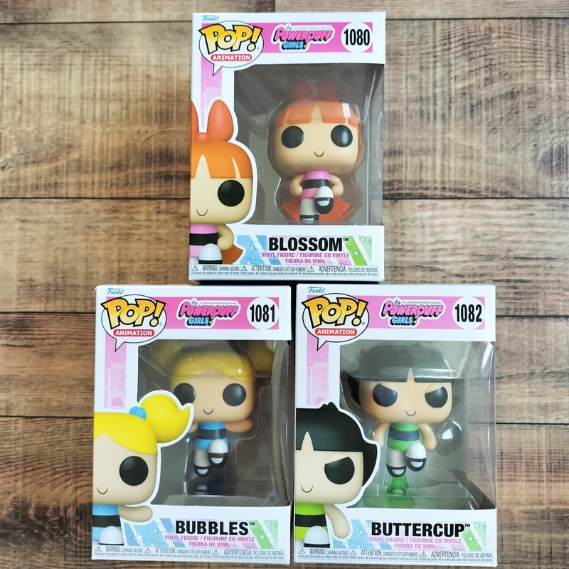 パワーパフガールズ　funko POP セット 2016サマーコンベンション限定 Powerpuff Girls funko POP set 2016 Summer Convention