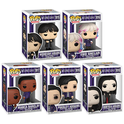 ファンコ ポップ NETFLIX『ウェンズデー シーズン2』 　5体セット fit=scale-down,w=1200