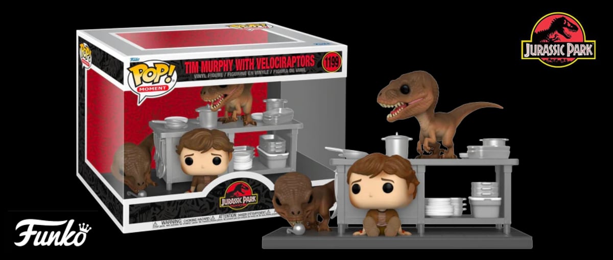 FUNKO POP! ジュラシックパーク　ティムマーフィー　調理場限定 ジュラシックパーク』キッチンでの緊迫シーンを再現した限定