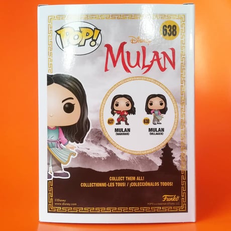 ファンコ ポップ 　ディズニー映画『ムーラン』2体セット   　FUNKO POP! Mulan set of 2