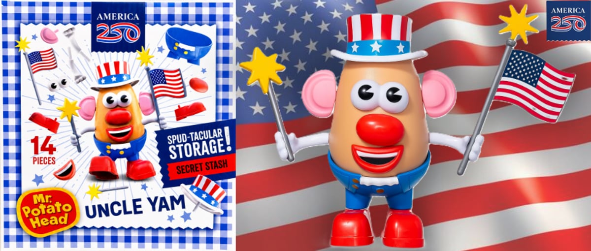 アメリカ独立記念日250周年記念 限定 ミスター・ポテトヘッド