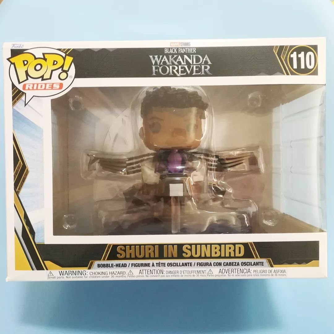 ファンコ ポップ『ブラックパンサー/ワカンダフォーエバー』シュリ in サンバード　Funko Pop! Black Panther Wakanda  Forever SHURI in SUNBIRD