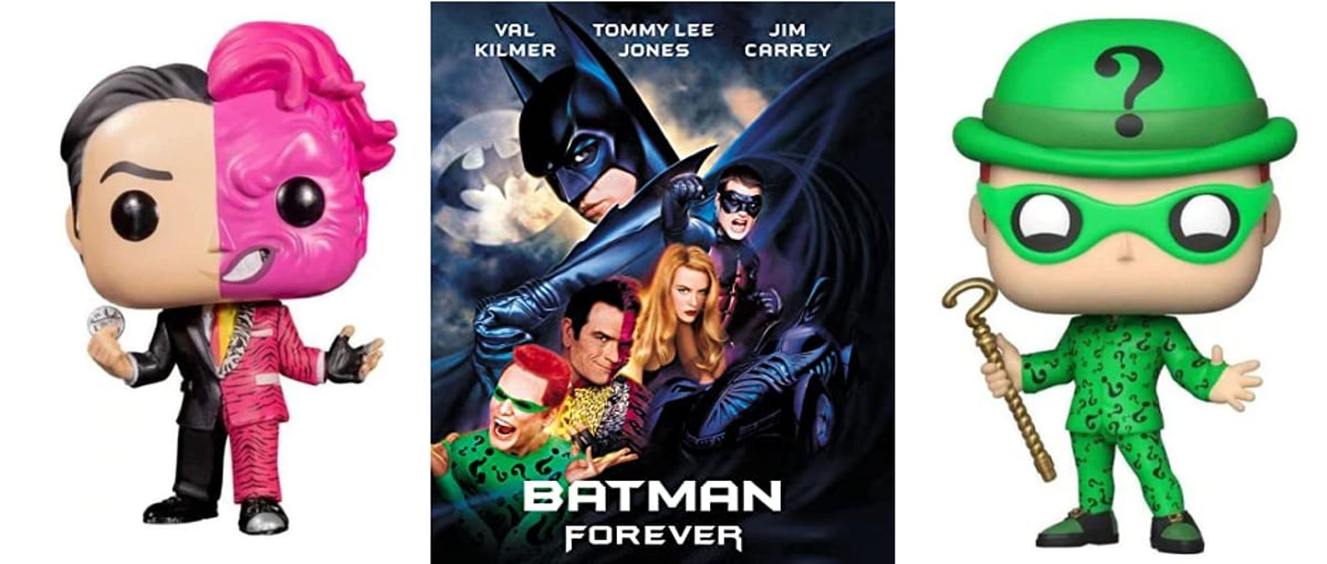 バットマン・フォーエバー』トゥーフェイスとリドラー の