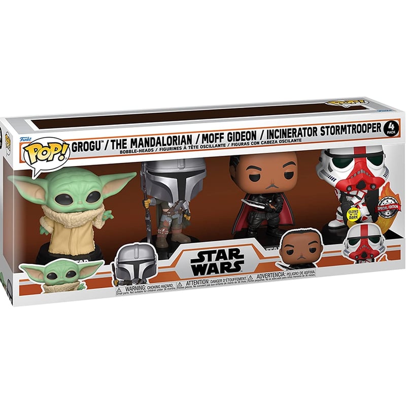 4 Funko POP Star Wars