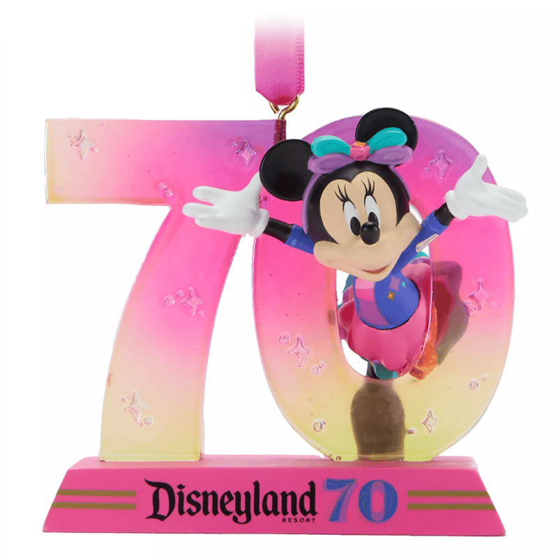 Disneyland 70周年 ミニーマウス オーナメント | アメリカントイ