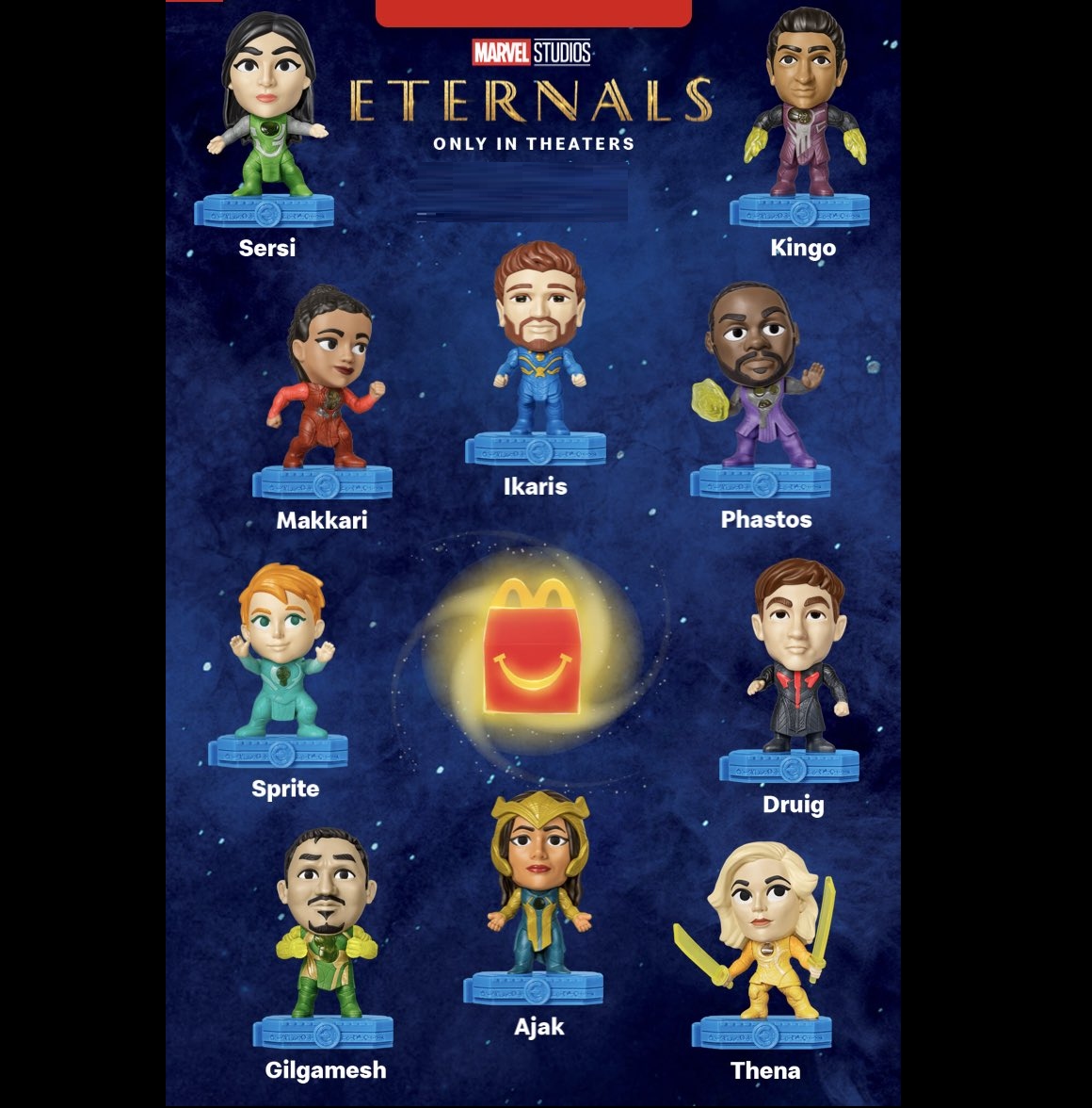 【希少】アメリカ限定　大人のハッピーセット　アメコミ MARVEL - 【新品未開封】マーベル HEROES マクドナルド ハッピー