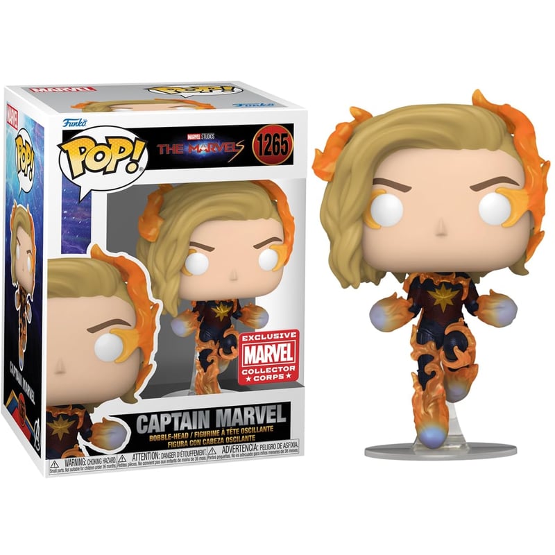 ファンコ ポップ『ザ・マーベルズ』 キャプテンマーベル Funko Marvel 