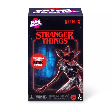 ZURU　ミニブランズ　NETFLIX 　ストレンジャーシングス　ブラインドボックス　（3個入り）