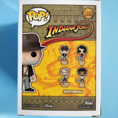 ファンコ ポップ　『インディ・ジョーンズと運命のダイヤル』インディアナ・ジョーンズ　 Funko POP! Indiana Jones and the Dial of Destiny