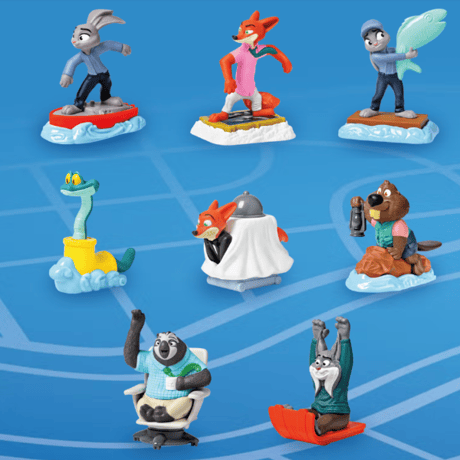 映画『ズートピア2』 USマクドナルド ハッピーセット 《単品》　Disney Zootopia 2  McDonald's Happy Meal Toy