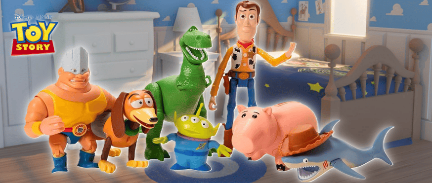 ロッキー、シャークもいる！『トイストーリー』 アクションフィギュア