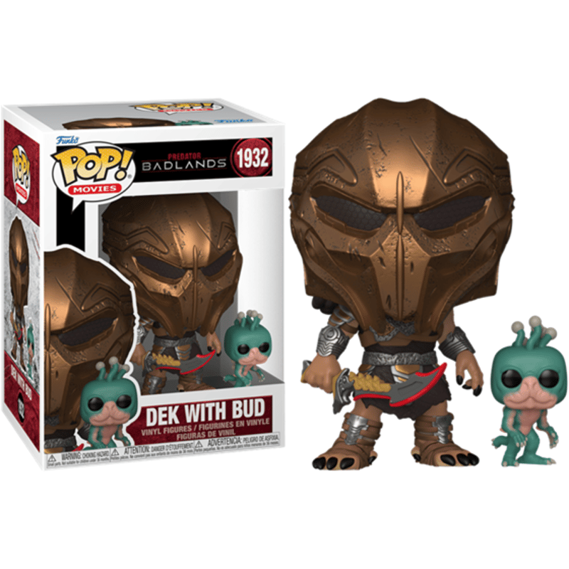 新品未開封 PREDATOR プレデター 482 フィギュア Funko POP ファンコポップ 『プレデター:バッドランド』 デク w/ バド Funko Pop