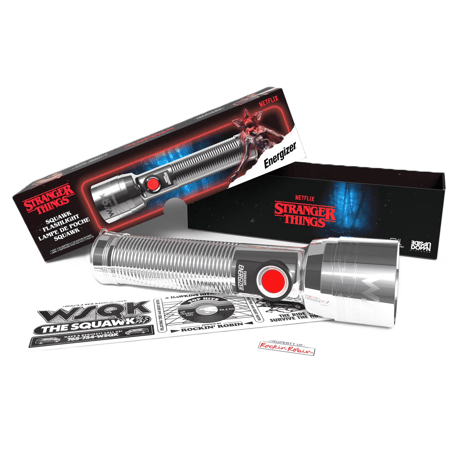 NETFLIX「ストレンジャーシングス 5」 エナジャイザー LEDフラッシュライト（懐中電灯） StrangerThings Energizer®  LED Flashlight