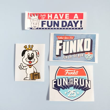 2023年 ファンコ 25周年　ファン・オン・ザ・ラン　ボックス　Funko 25th Anniversary Fun on the Run Box