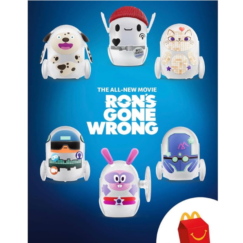 映画『ロン 僕のポンコツ・ボット』 USマクドナルド ハッピー