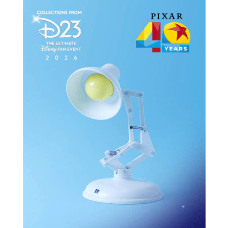D23EXPO 2026 ピクサーランプ　ルクソージュニア（モーション＆サウンド）  と　ピクサーボール （ラージ）セット 《代引き不可！》