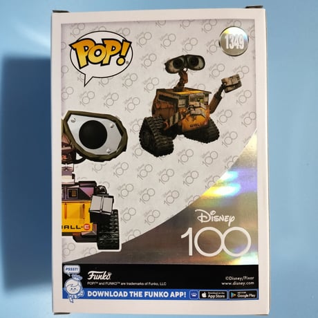 ファンコポップ ディズニー100周年　ウォーリー（ファセット）　FUNKO POP!　Disney100th WALL-E（Facet）