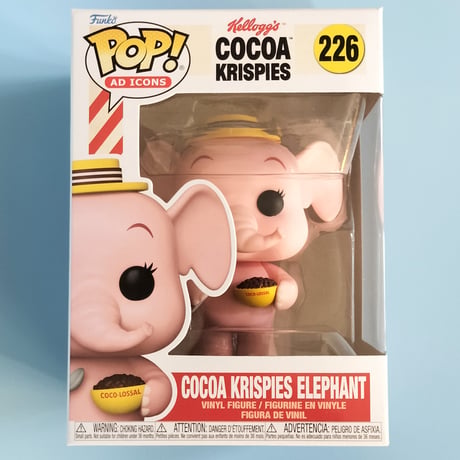 ファンコポップ　ケロッグ ”ココア・クリスピーズ”  エレファント　Funko POP! Kellogg's Cocoa Krispies Elephant