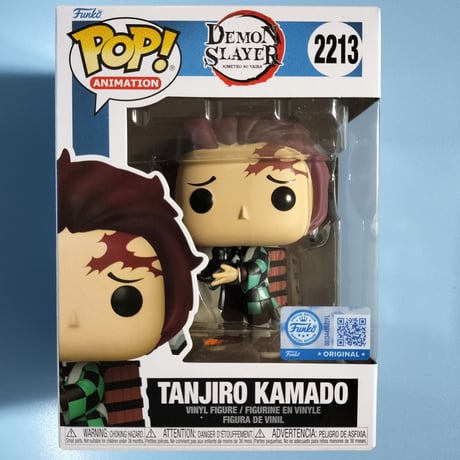 ファンコ ポップ  　『鬼滅の刃』竈門 炭治郎 w/鎹鴉　FUNKO POP!  Demon Slayer　 Tanjiro Kamado w/Crow