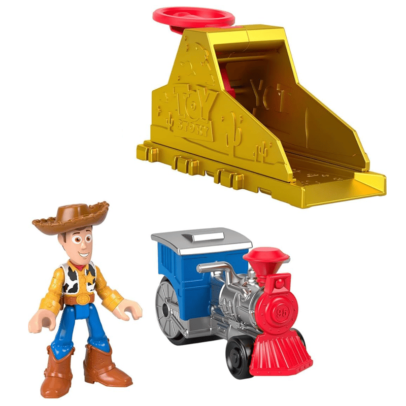 トイストーリー Fisher-Price Imaginext ウッディ ランチャー W