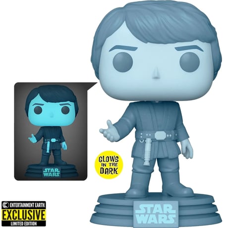 ファンコポップ  「スターウォーズ ジェダイの帰還」ホログラフィック・ルーク・スカイウォーカー　FUNKO  POP! Star Wars  Luke Skywalker