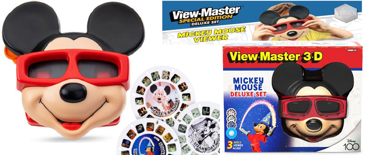 view master mickey ビューマスター View Master - Mickey Mouse View Master Deluxe Edition