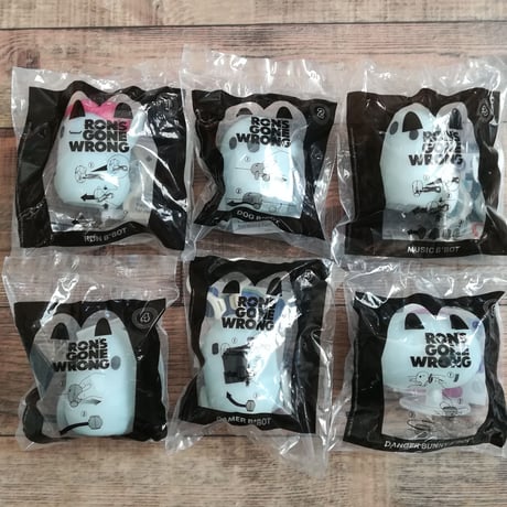 映画『ロン 僕のポンコツ・ボット』 USマクドナルド ハッピーセット 6種セット　“Ron’s Gone Wrong”   McDonald's Happy Meal Toy Set of 6