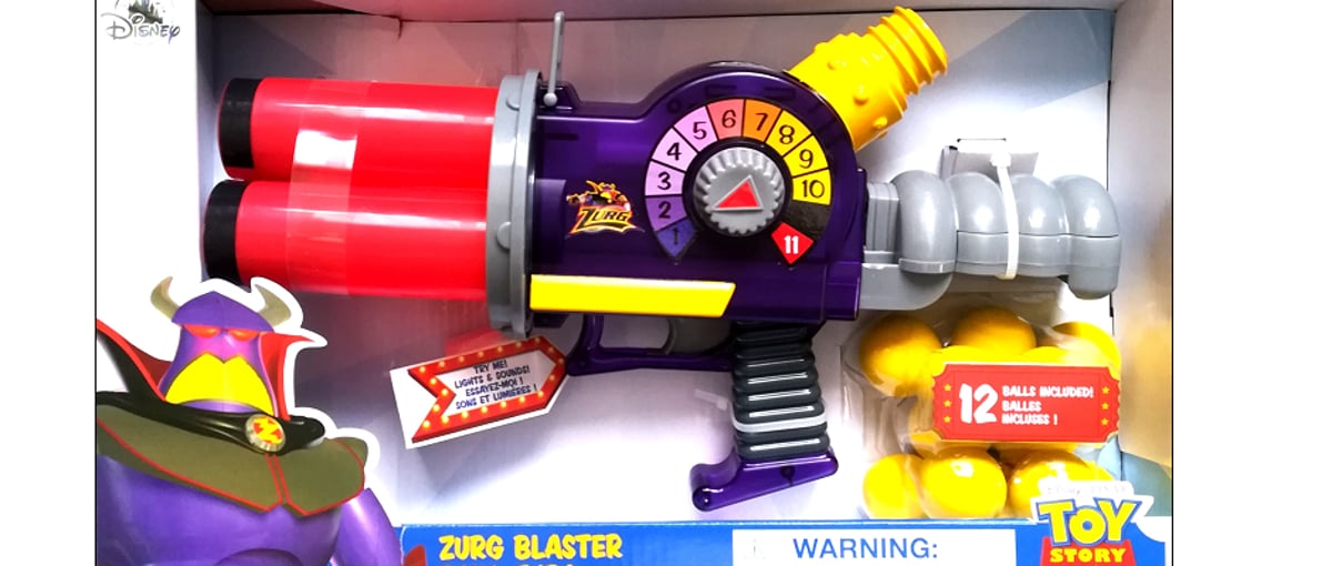 ライト&サウンド内蔵！トイストーリーザーグの「グローインザダーク