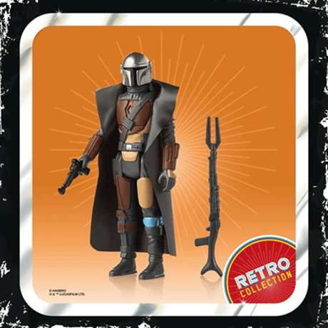Hasbro『スターウォーズ』 レトロコレクション マンダロリアン　  3.75インチ アクションフィギュア