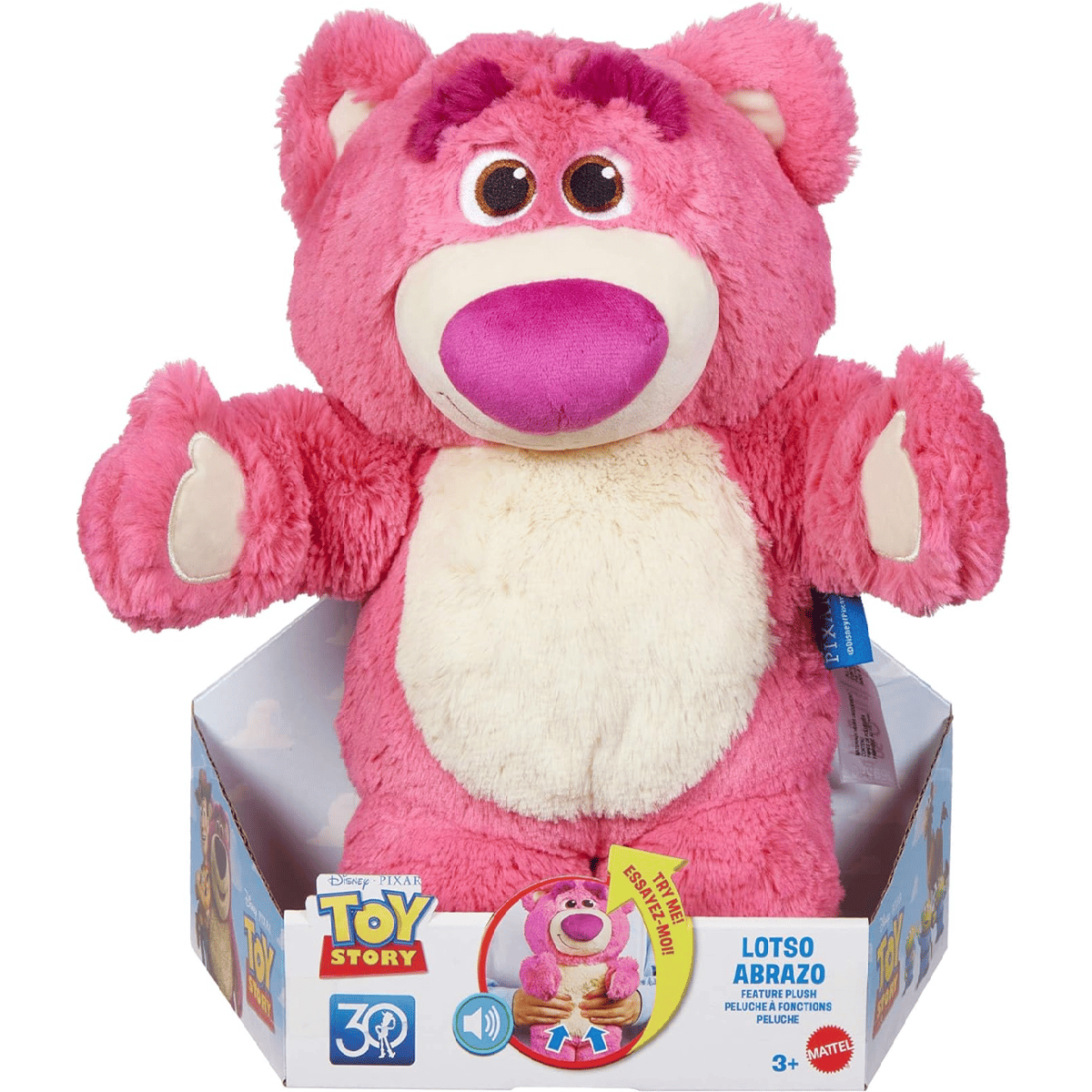 トイストーリー 30周年 Mattel ロッツォ・ハグベア ぬいぐるみ