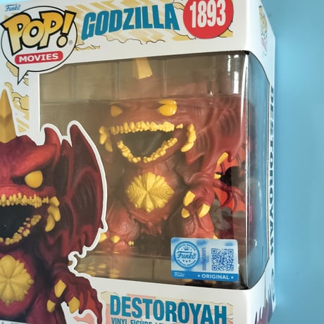 ファンコポップ:プレミアム　　デストロイア（1995）　《レトロフューチャー》　Funko POP!Premium Destoroyah (1995)  Retro-futuristic