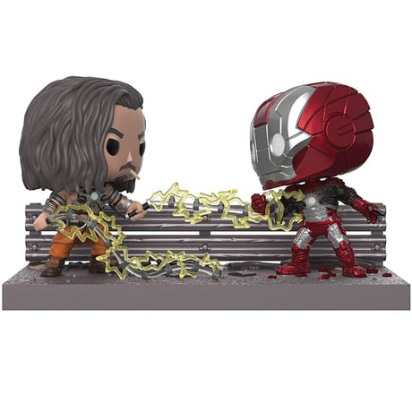 2018年デッドストック！ファンコ マーベル コレクターコープス MCU10周年記念セット　「アイアンマン2」アイアンマンvs.ウィップラッシュ
