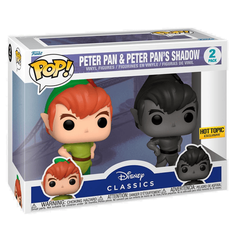 ファンコポップ ディズニー『ピーターパン』ピーターパン＆ピーターパンシャドウ　FUNKO POP!Disney Peter Pan 　Peter And Shadow