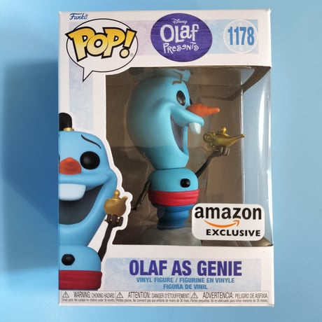ファンコ ポップ 　ディズニー『オラフが贈る物語』オラフ as ジーニー　Funko POP! Disney+ Olaf Presents - Olaf as Genie