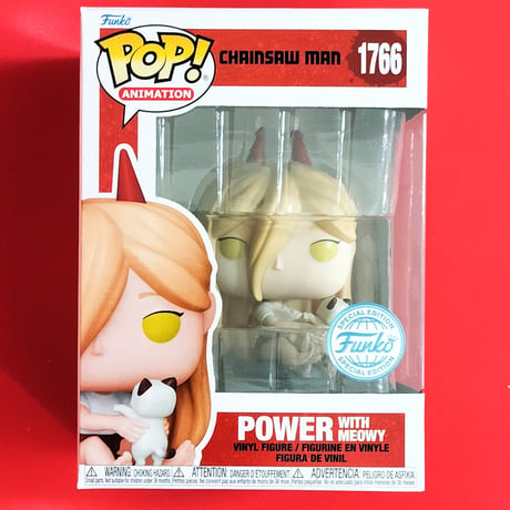 ファンコポップ  『チェンソーマン』パワー w/ ニャーコ　  FUNKO POP! Chainsaw Man　Power w/Meowy