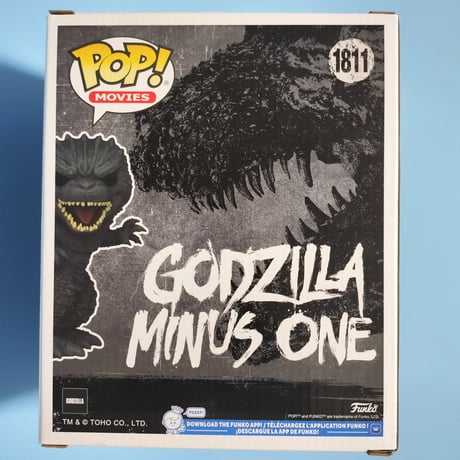 DXファンコポップ　ゴジラ-1.0（6インチ）　Funko POP! Godzilla Minus One（6inch)
