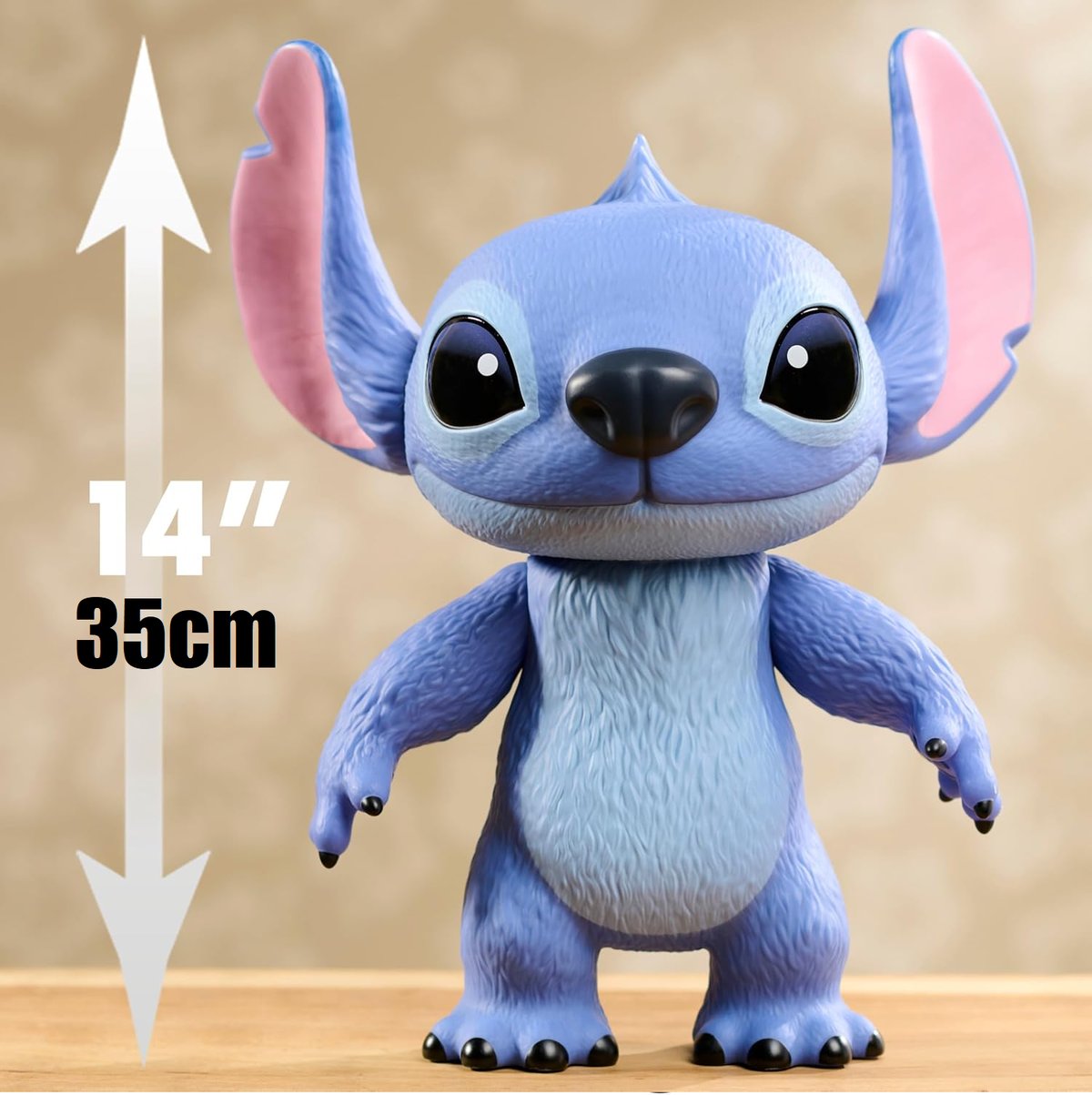 ディズニー実写 「リロ＆スティッチ」スティッチ 35cm アクションフィギュア fit=scale-down,w=1200